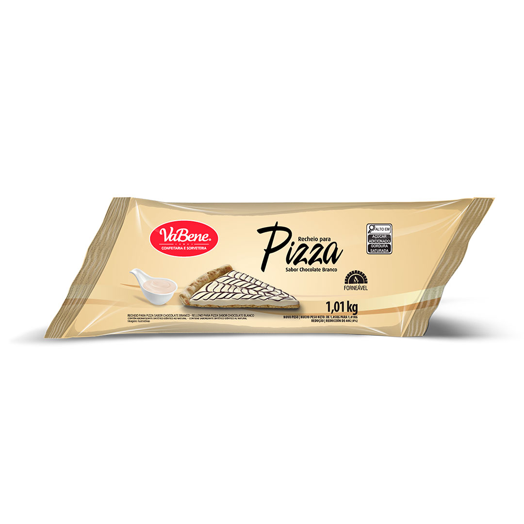 Imagem do produto Recheio Para Pizza 1,05kg Vabene - Branco