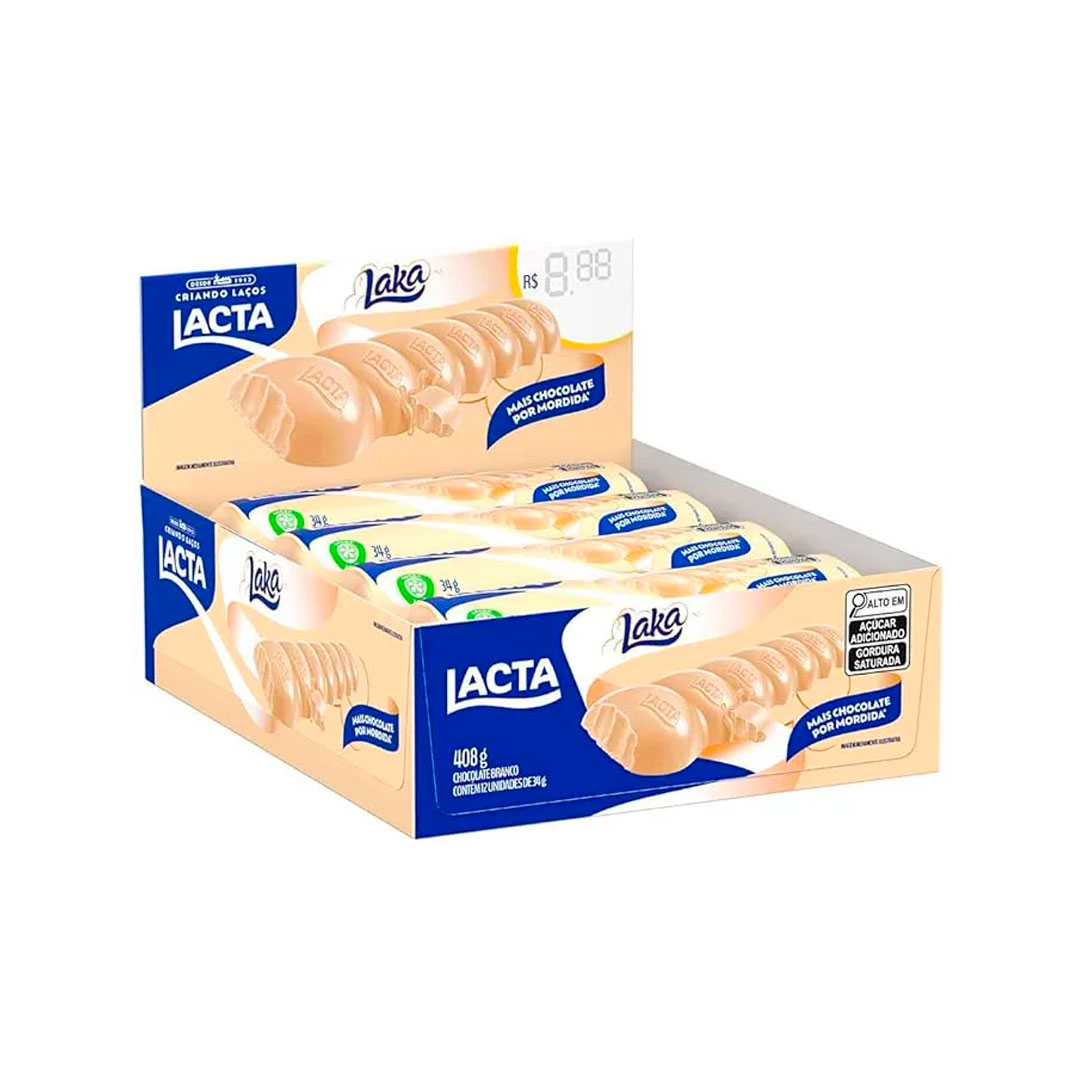 Imagem do produto Chocolate Lacta 34G - Laka