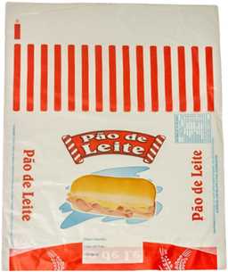 Imagem do produto Saco Plástico Para Pao De Leite Com 100