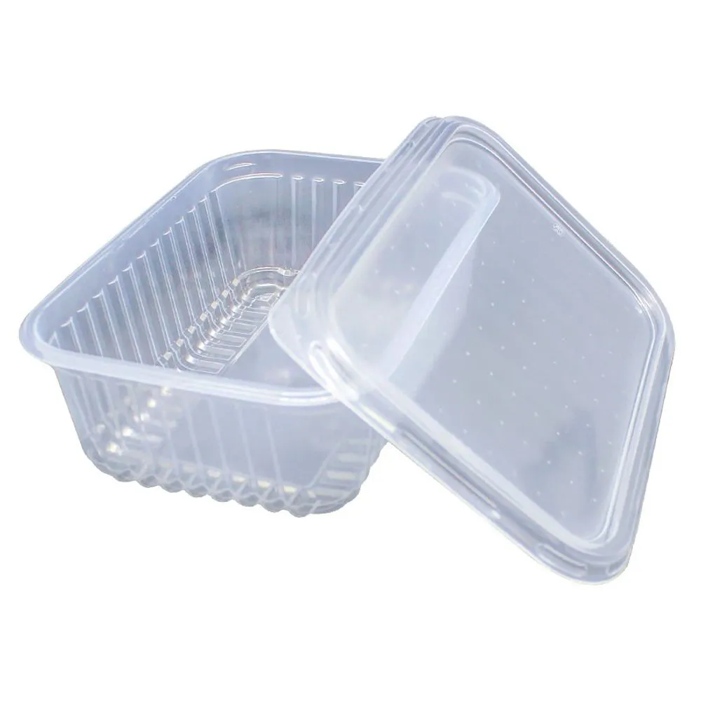 Imagem do produto Pote Retangular C/Tampa 500ml C/10 Cx/20 Plastil - Cristal