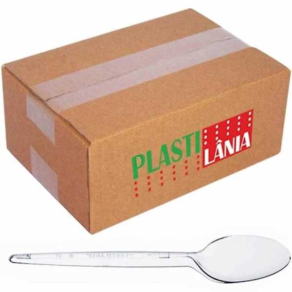 Imagem do produto Colher Sobremesa C/1000 Plastilania - Cristal