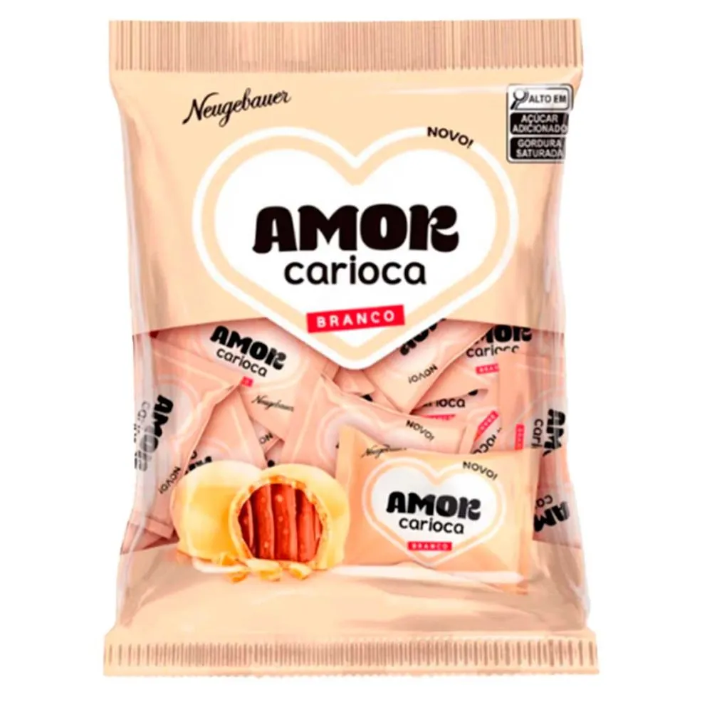 Imagem do produto Bombom Amor Carioca 12x500g - Branco