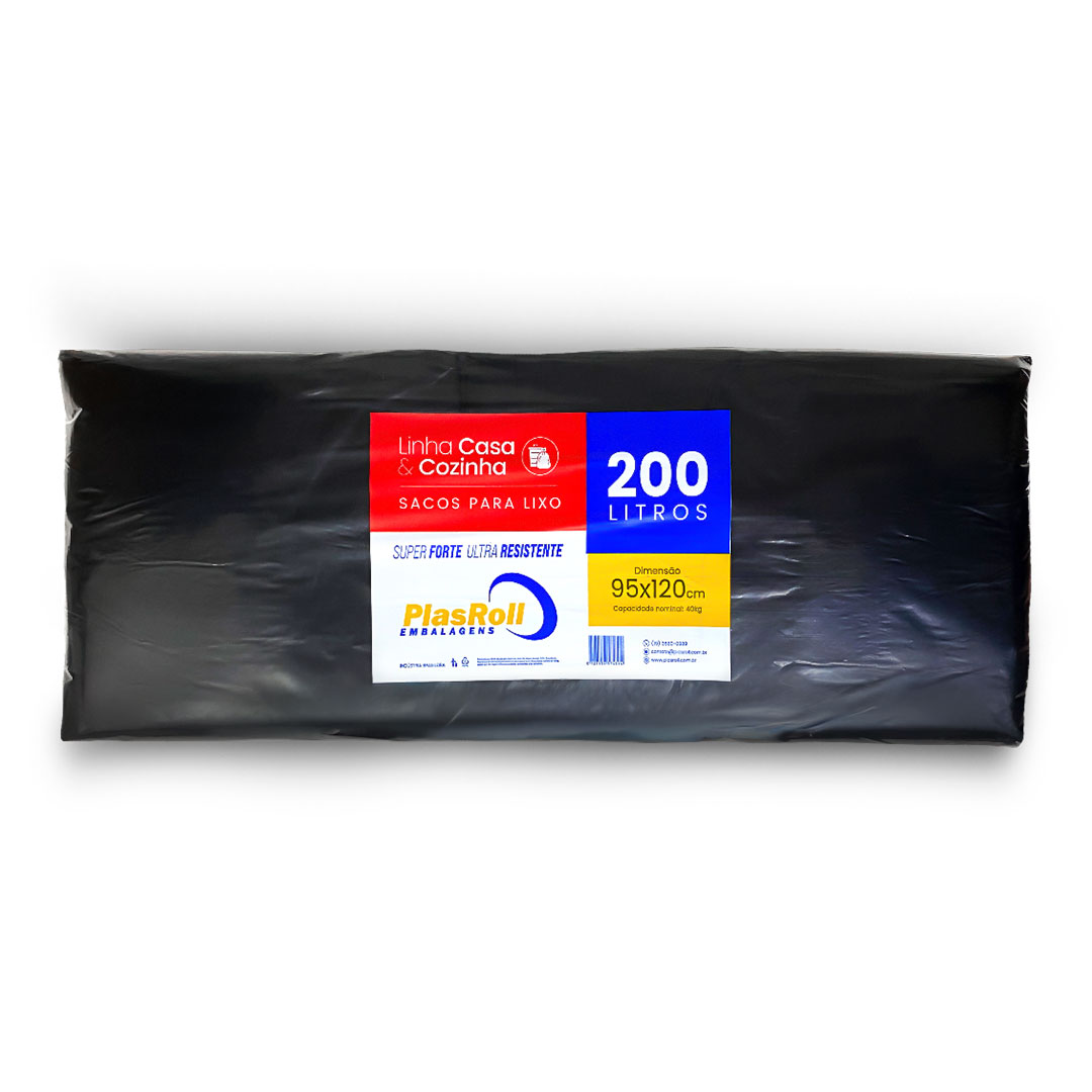 Imagem do produto Saco Lixo Reforc 200 Lts C/4 Kg Plask
