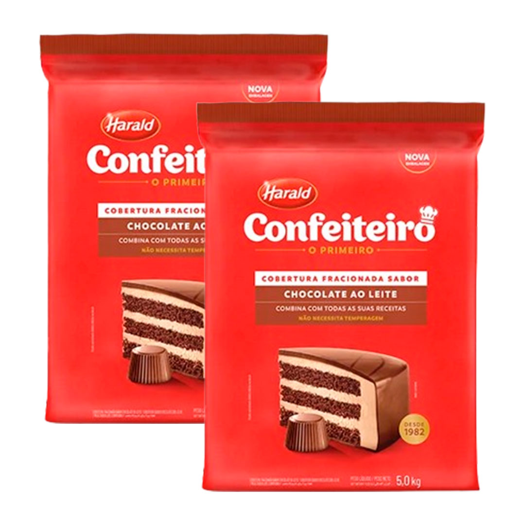 Imagem do produto Cobertura Barra Harald Confeiteiro 5Kg - Ao Leite
