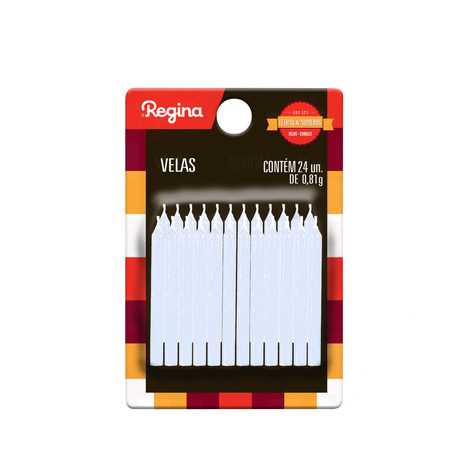 Imagem do produto Vela Palito Com 24 Regina - Branco