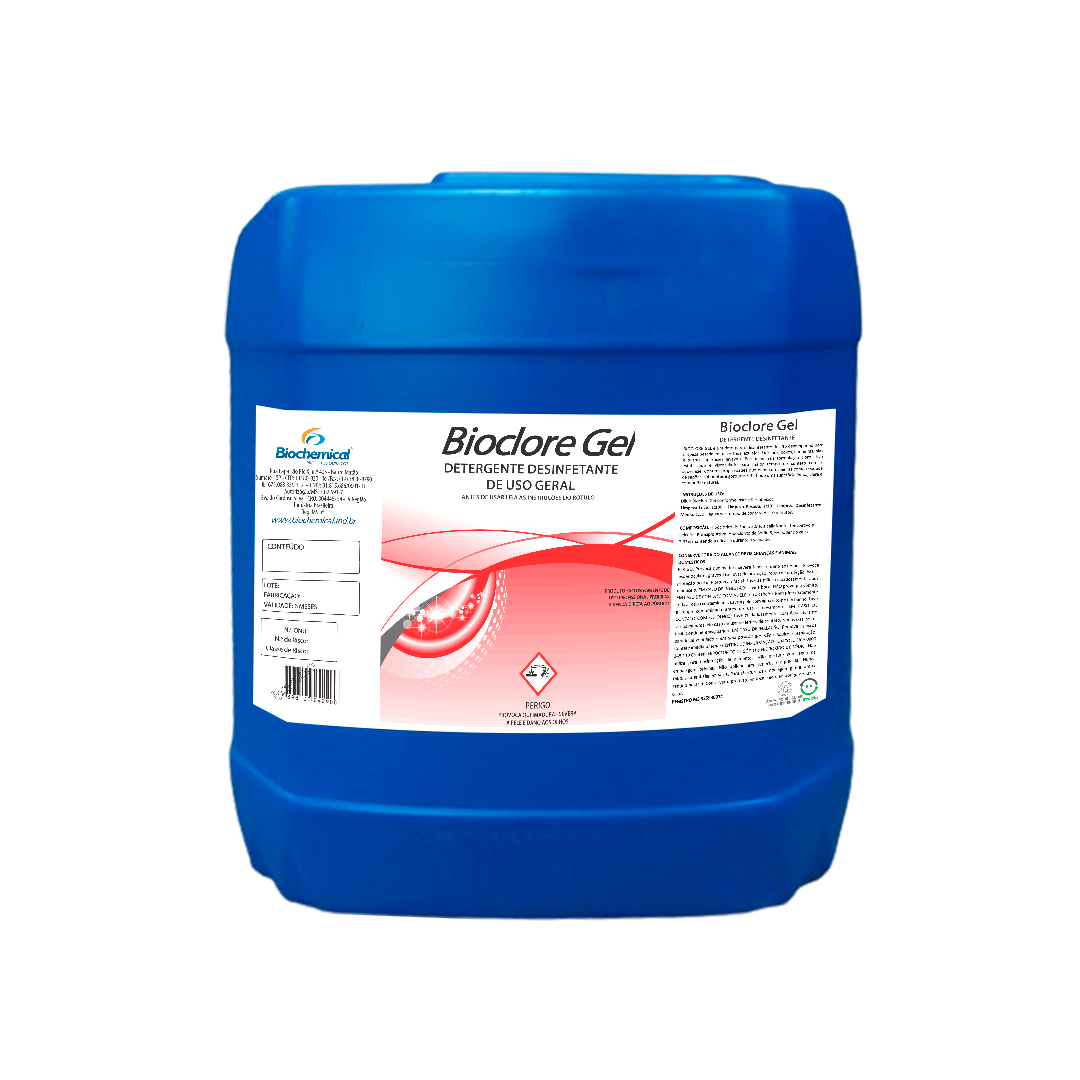 Imagem do produto Detergente Clorado Bioclore Gel 20L