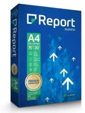 Imagem do produto Papel Sulfite A4 Branco Report 500 Folhas