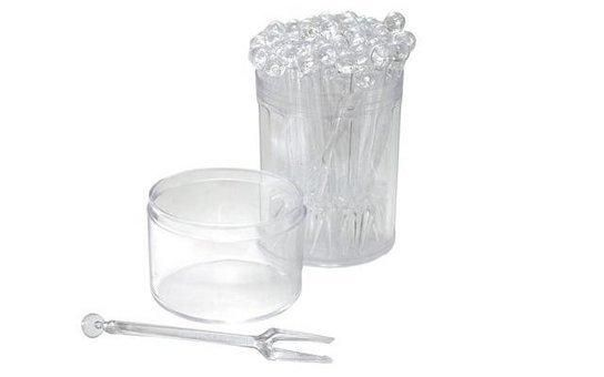 Imagem do produto Espetinho para Petisco Cristal C/50 Cx C/40