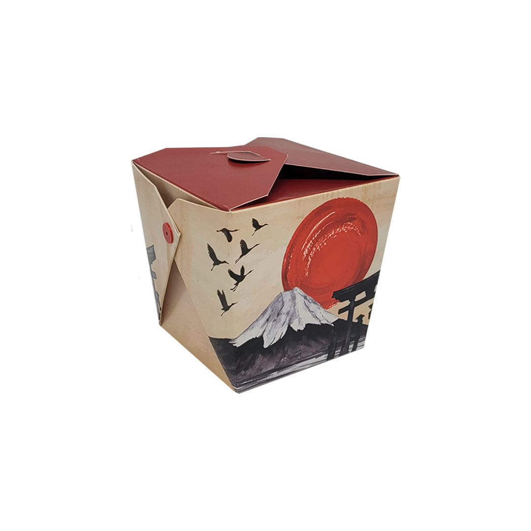 Imagem do produto Caixa Yakisoba M   850 Ml C/50 Salvi - Branco