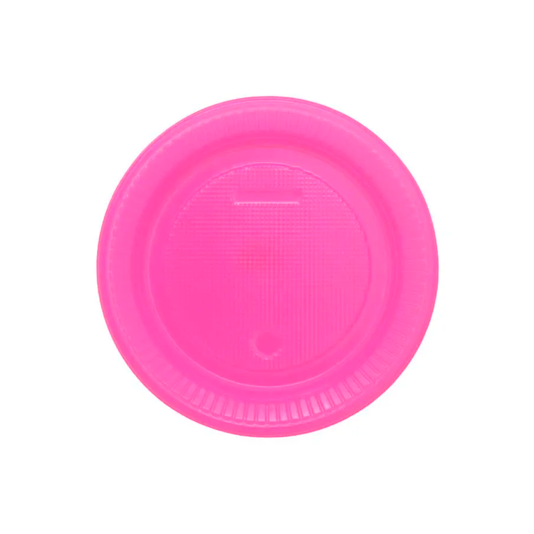 Imagem do produto Prato Plástico Pr 15 50x10 Bello Festa - Pink
