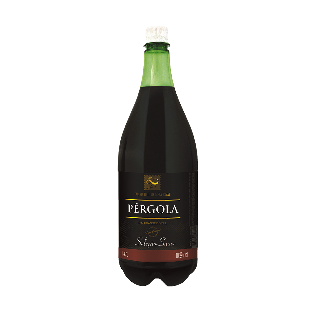 Imagem do produto Vinho Tinto Suave Pergola Pet 1,47L