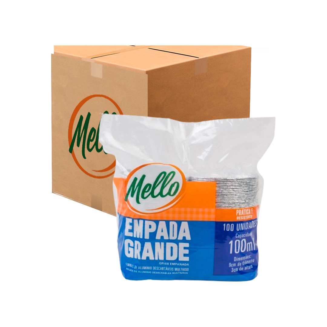Imagem do produto Forma para Empada 100ml Mello C/100