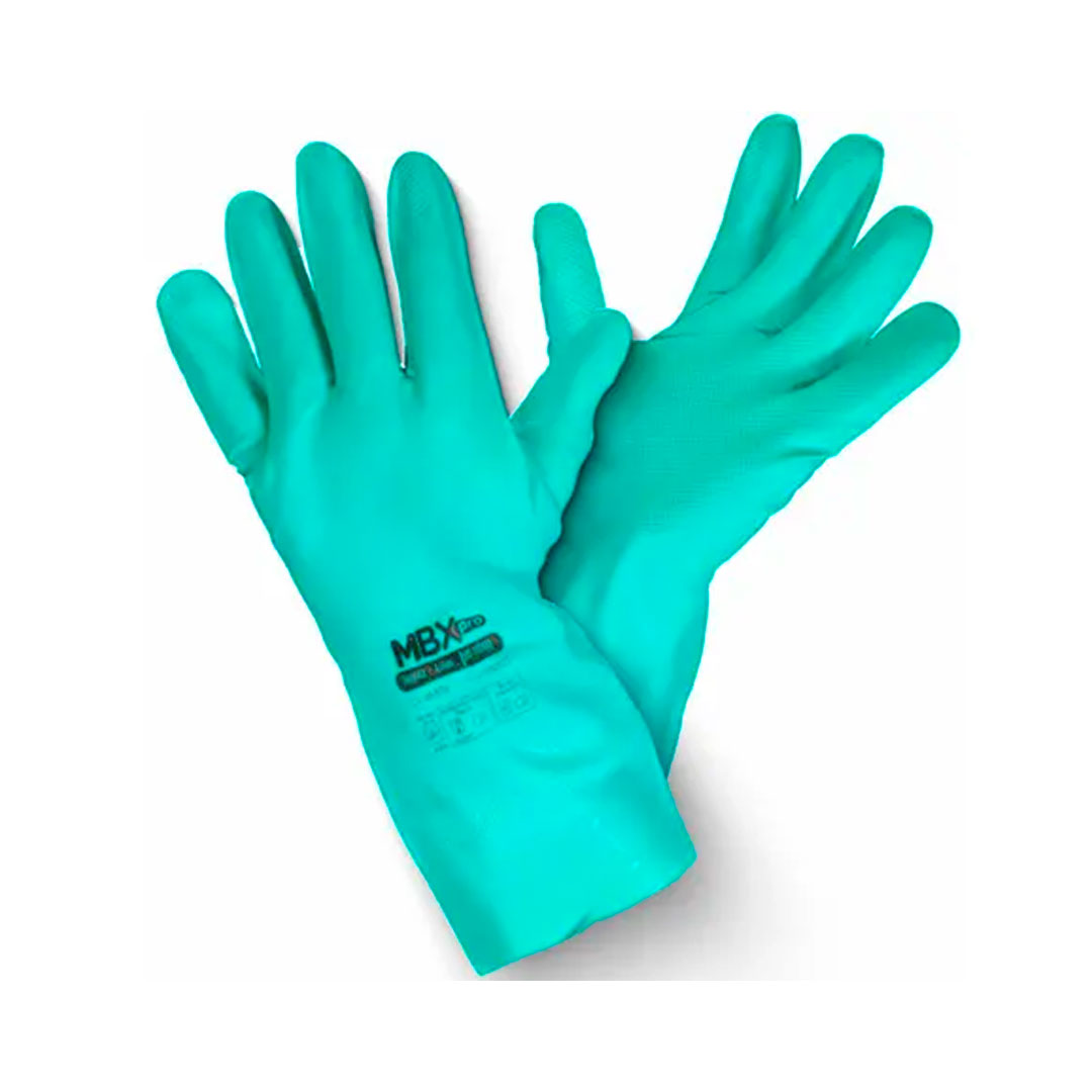 Imagem do produto Luva Nitrilica Floc Medix Verde Par Cx144 - G