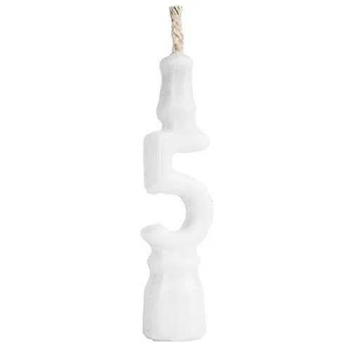 Imagem do produto Vela Aniversario Teimosa N5 Regina - Branco