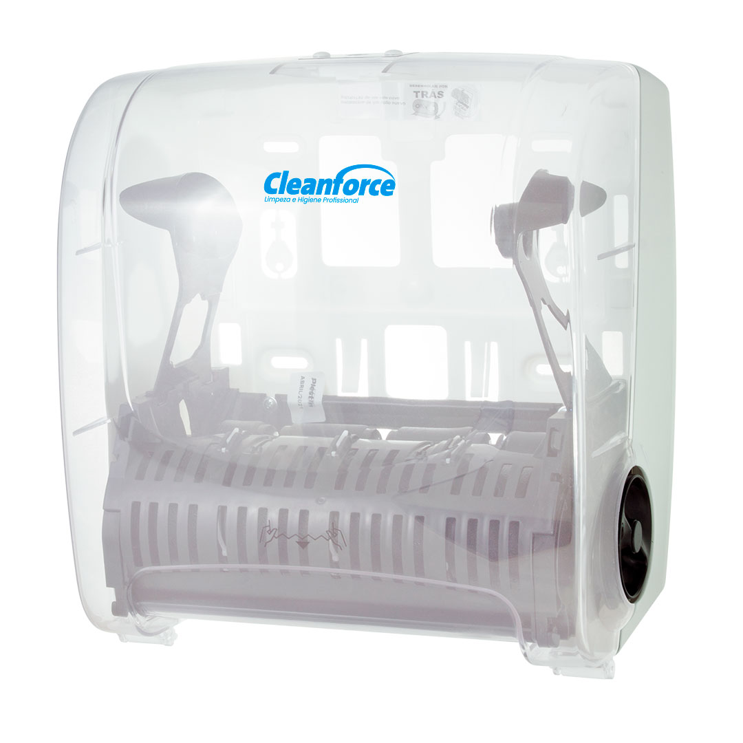 Imagem do produto Toalheiro Auto-Corte Mecânico Cleanforce - Transparente