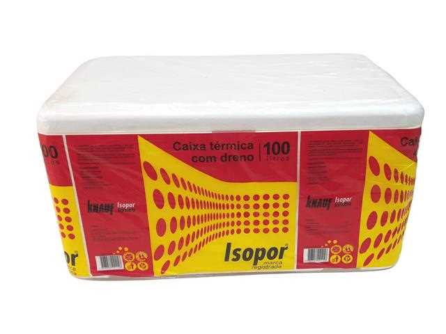 Imagem do produto Caixa Térmica Isopor 100l Com Dreno Knauf