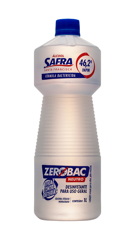 Imagem do produto Álcool Liquido 46 Bac Neutro 1L Safra