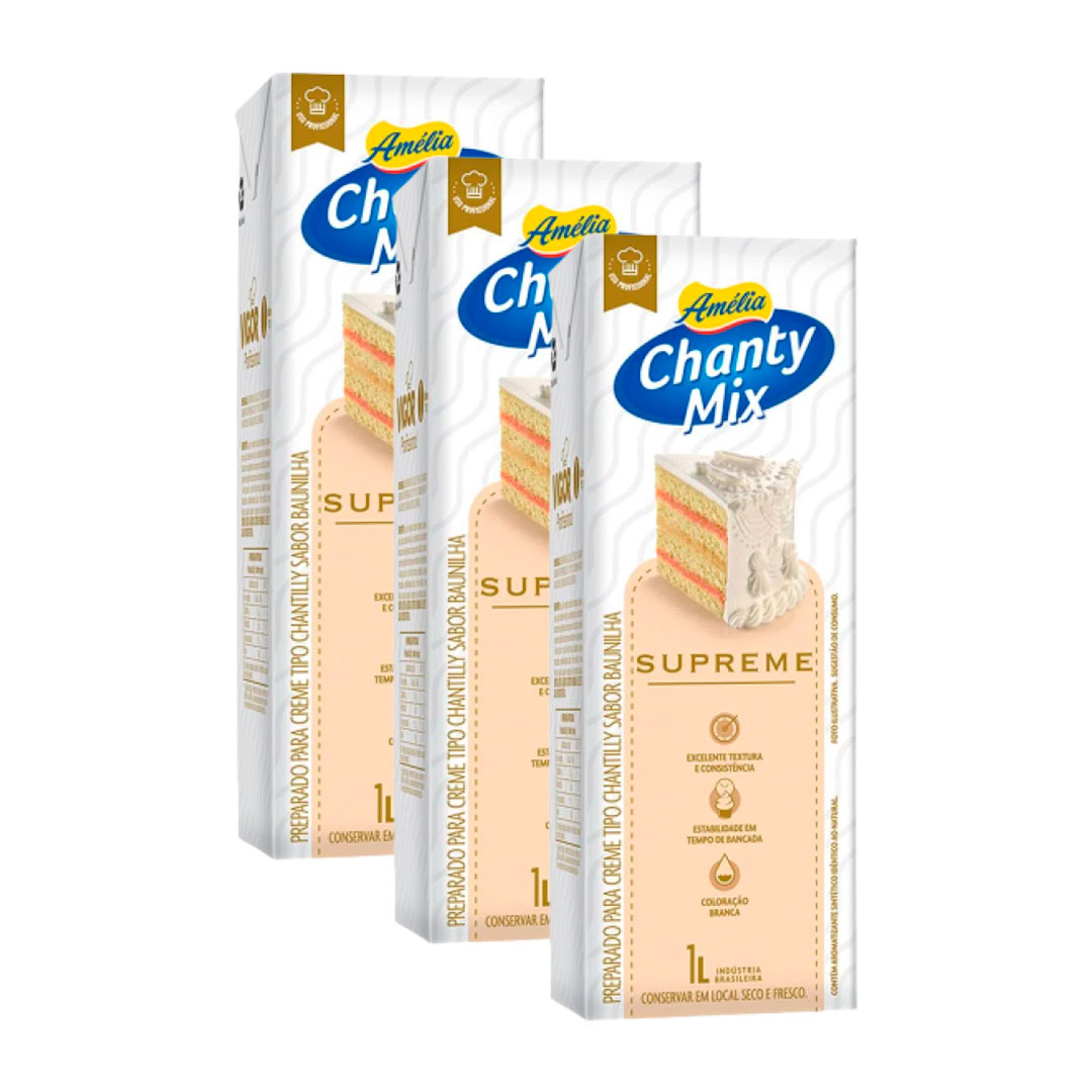 Imagem do produto Chantilly Mix Amelia 1L - Supreme