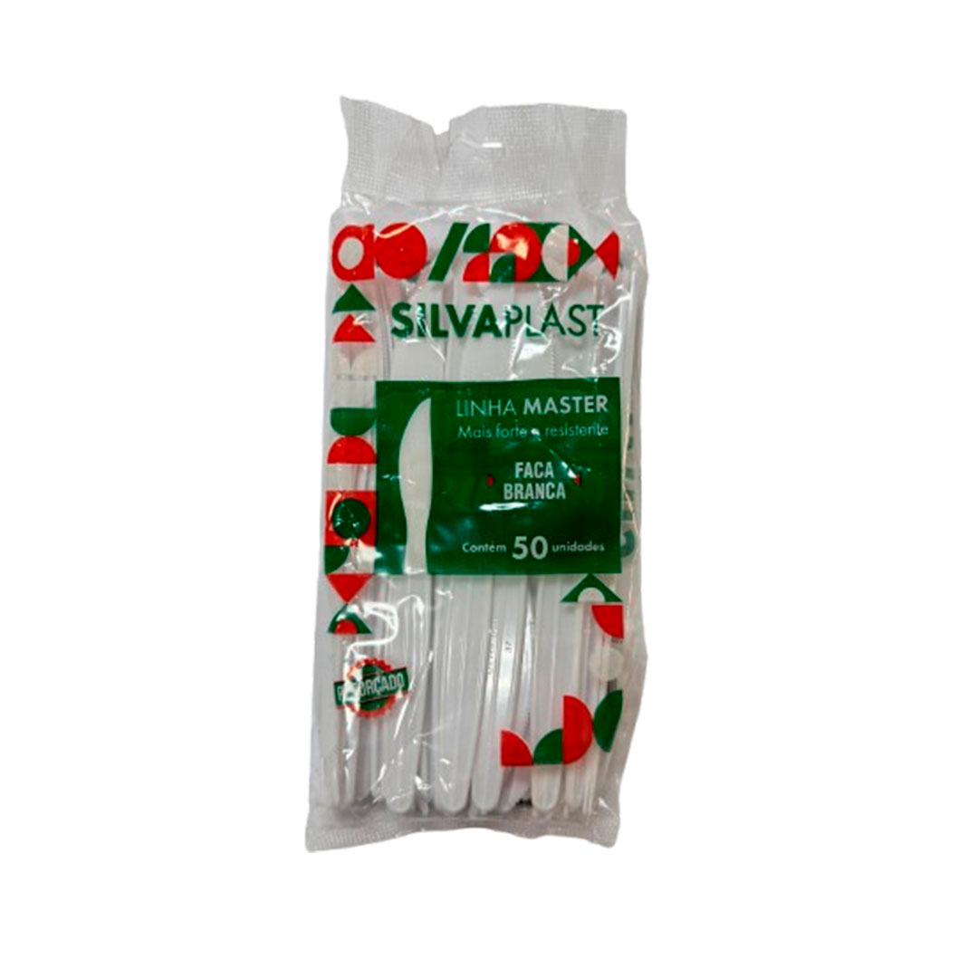 Imagem do produto Faca Master Silvaplast 10cm x 50cm - Branco