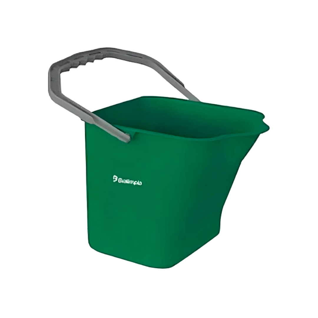 Imagem do produto Balde Com Alça Amarelo Bralímpia 15L - Verde