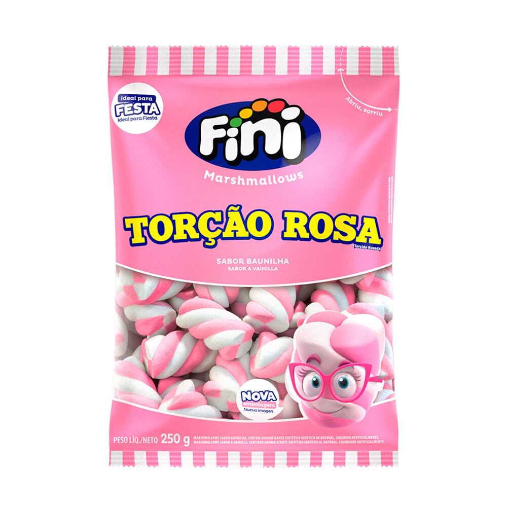 Imagem do produto Marshmallow Fini 250g - Torção Rosa
