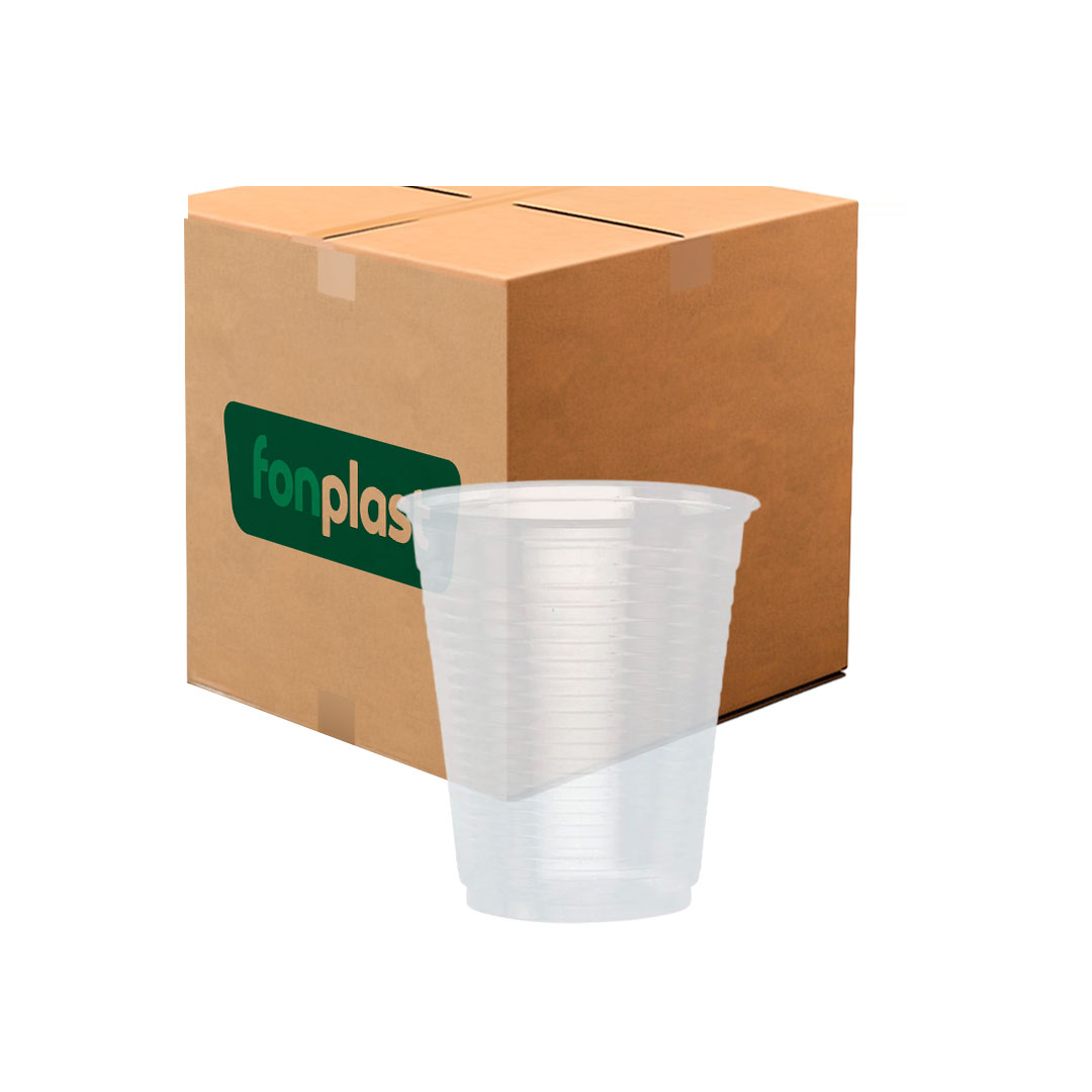 Imagem do produto Copo 200 Ml Fonplast 25 X100 - Transparente