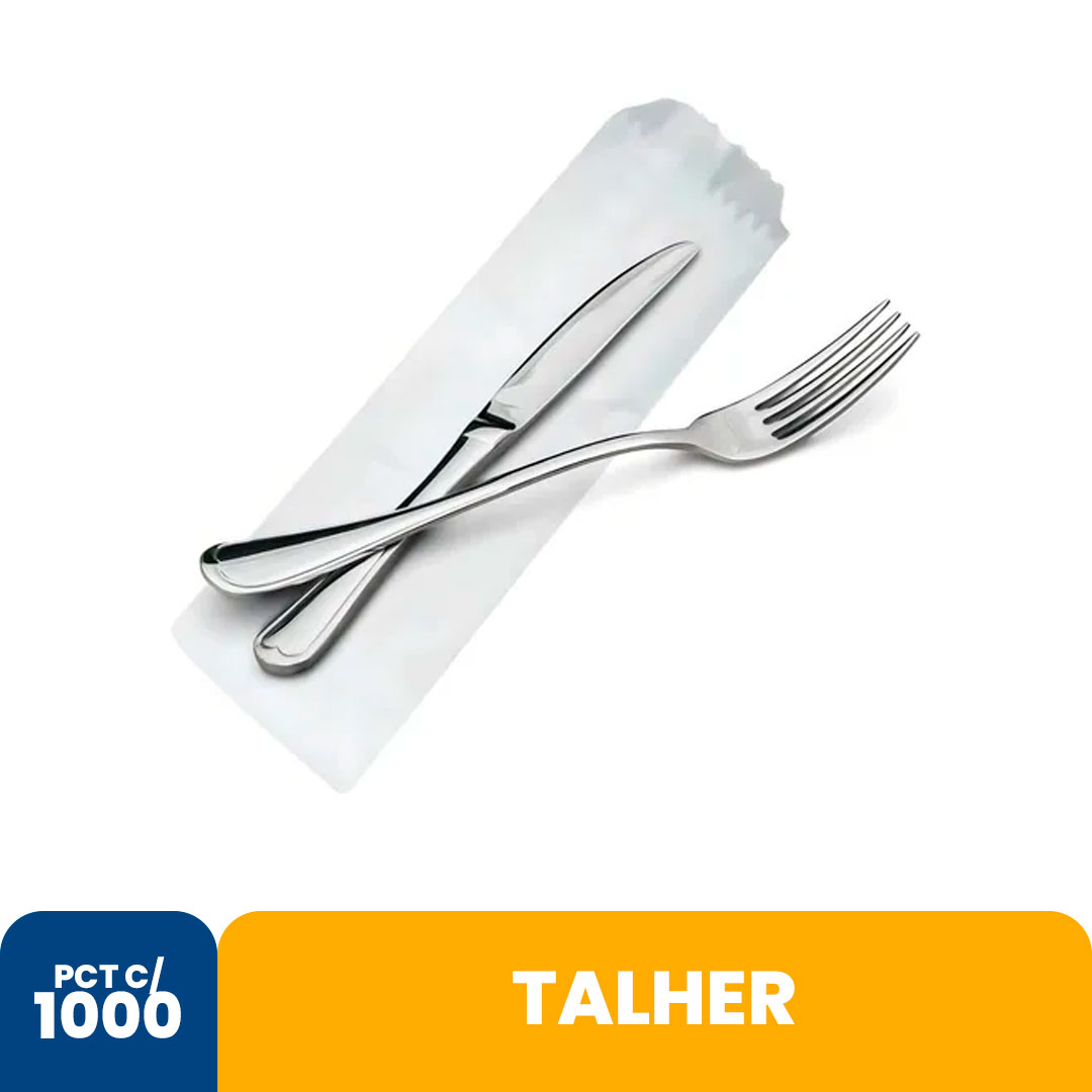 Imagem do produto Saco Mono Brco Talher Com 1000 Unidades Kambe