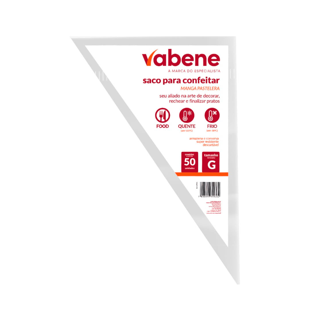 Imagem do produto Saco P/Confeitar Vabene G 38 X27 C/50 Un