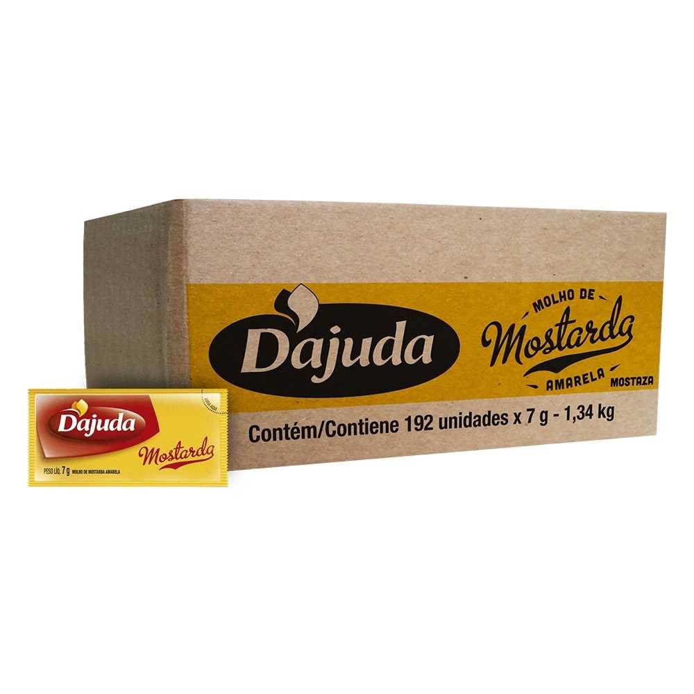 Imagem do produto Mostarda Sachê Dajuda 7g Com 192