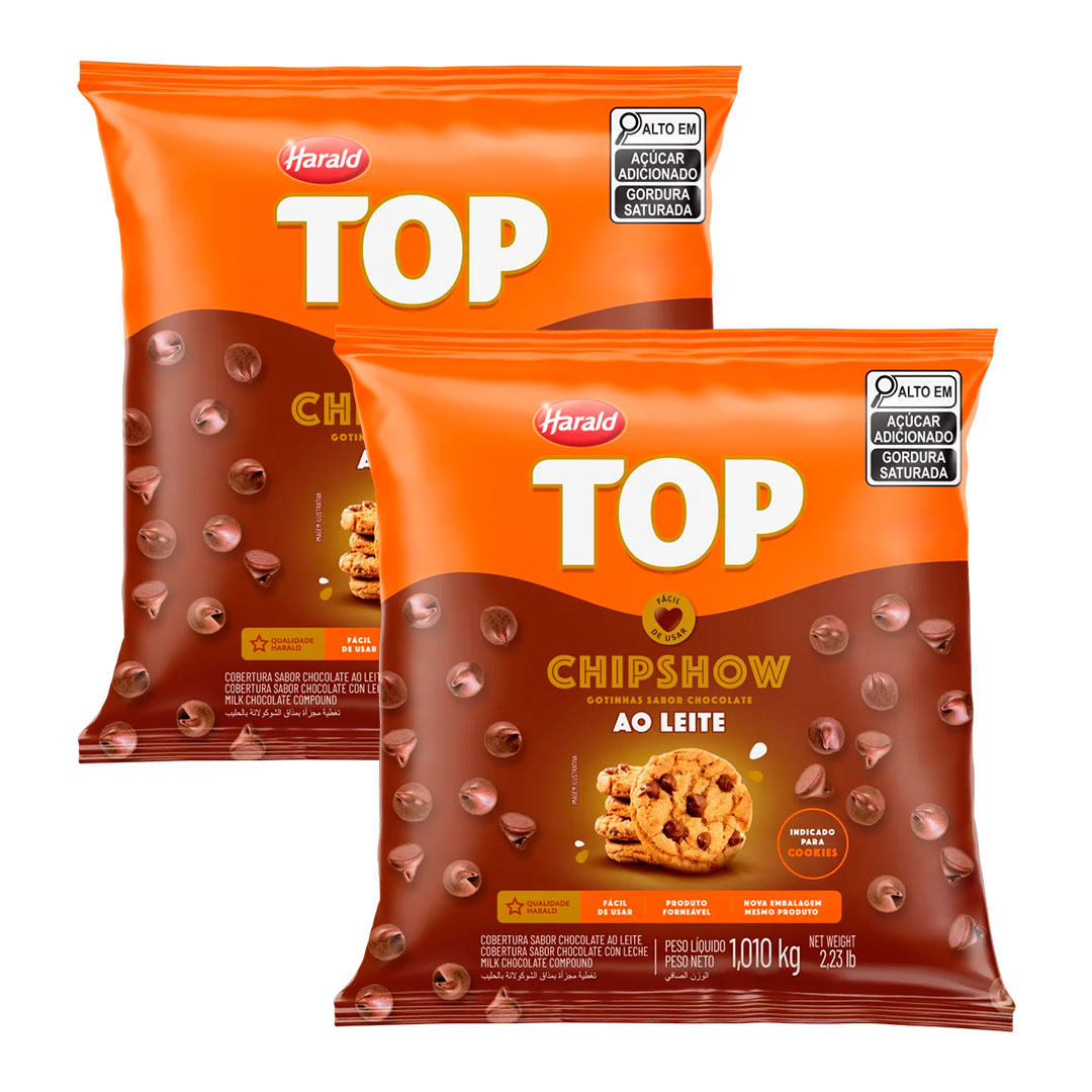 Imagem do produto Cobertura Chipshow Harald 1010kg - Ao Leite