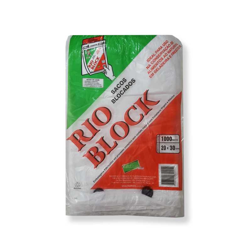 Imagem do produto Saco Blocado Rioplastic 20X30 C/1000 Un