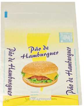 Imagem do produto Saco Plástico Para Pao De Hamburguer Com 100
