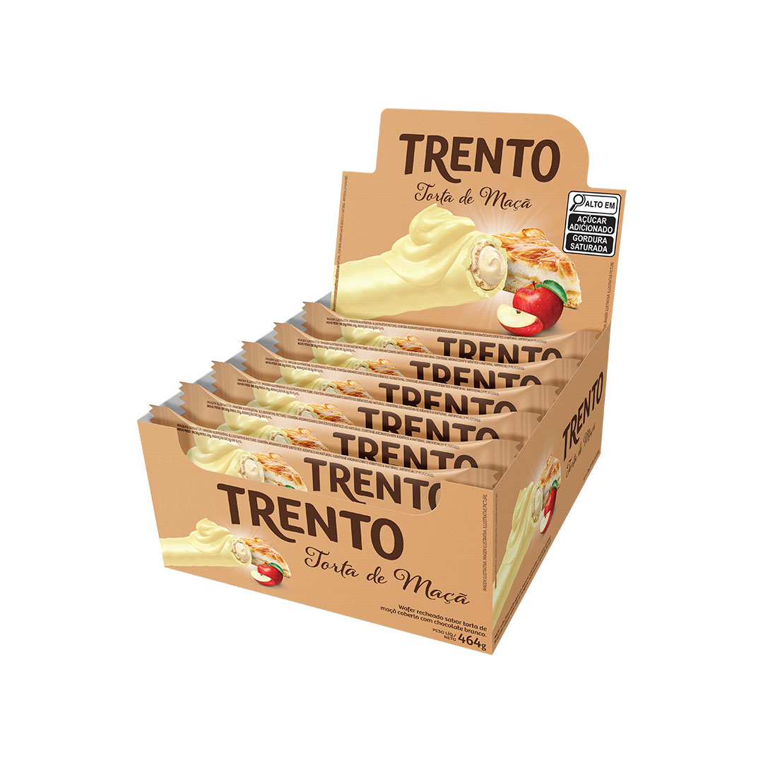 Imagem do produto Chocolate Trento 32 G - Torta De Maca