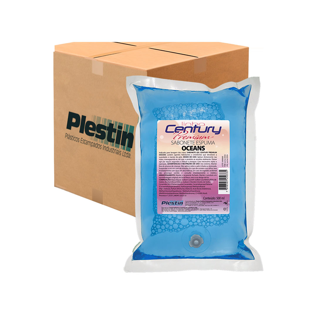 Imagem do produto Sabonete Espuma 500ml Plestin - Ocean