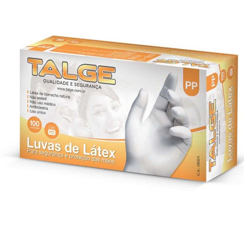 Imagem do produto Luva Latex Com Po Caixa/10 Com 100 Talge - PP