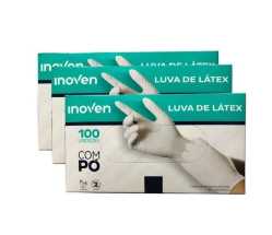 Imagem do produto Luva Inoven Látex C/Pó C/100 - P