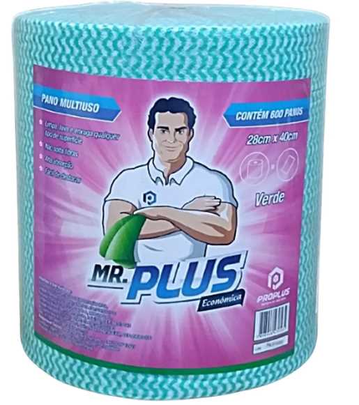 Imagem do produto Pano Mult.Talge 28cm C/600 Panos C/300M - Verde