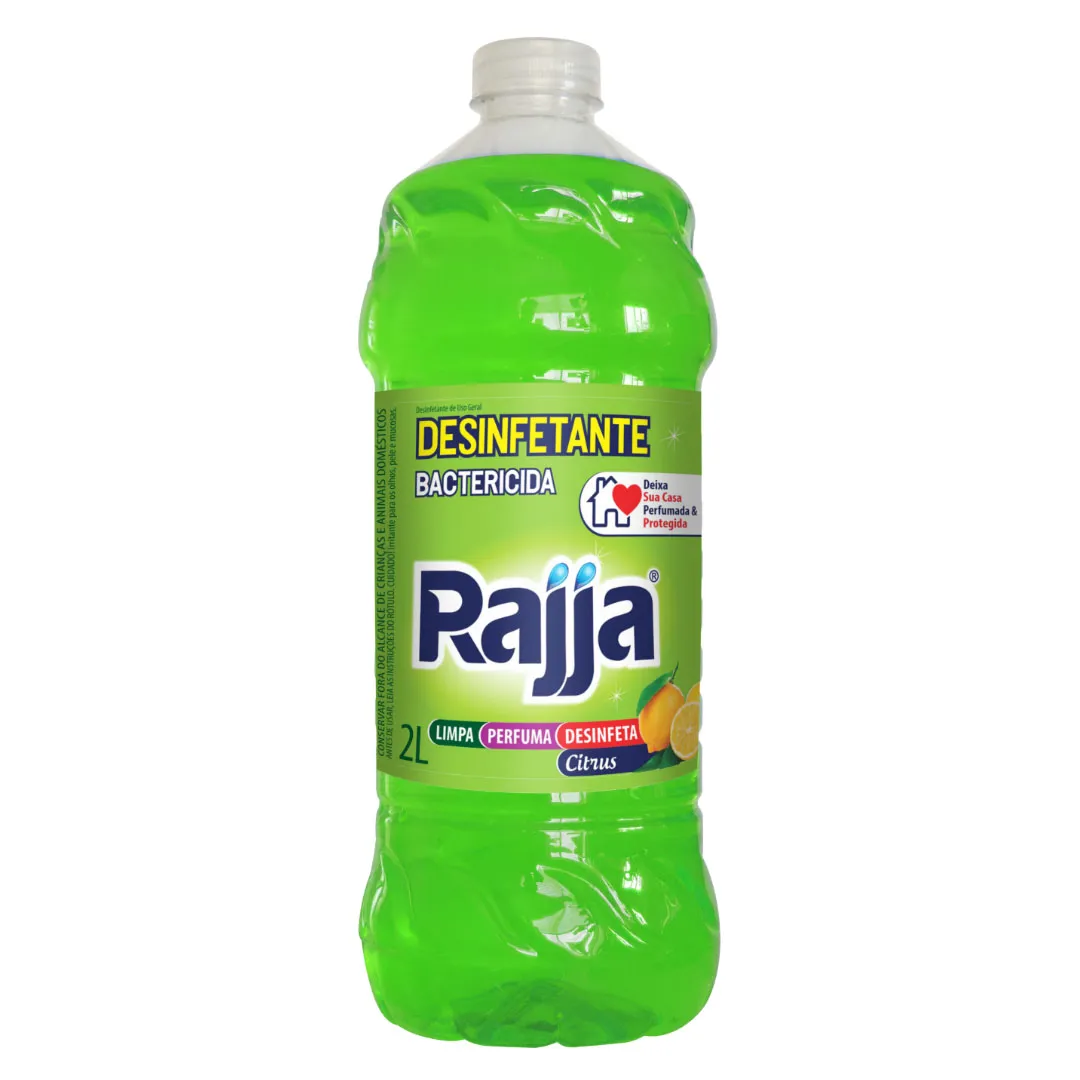 Imagem do produto Desinfetante 2l Rajja - Citrus