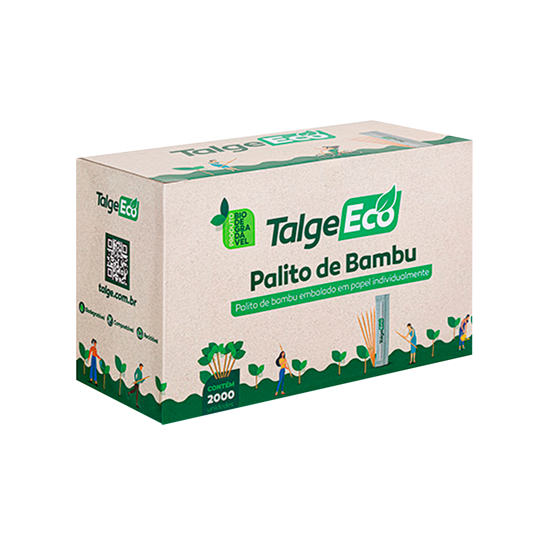 Imagem do produto Palito Dente Bambu 1A1 Com 2000 Talge
