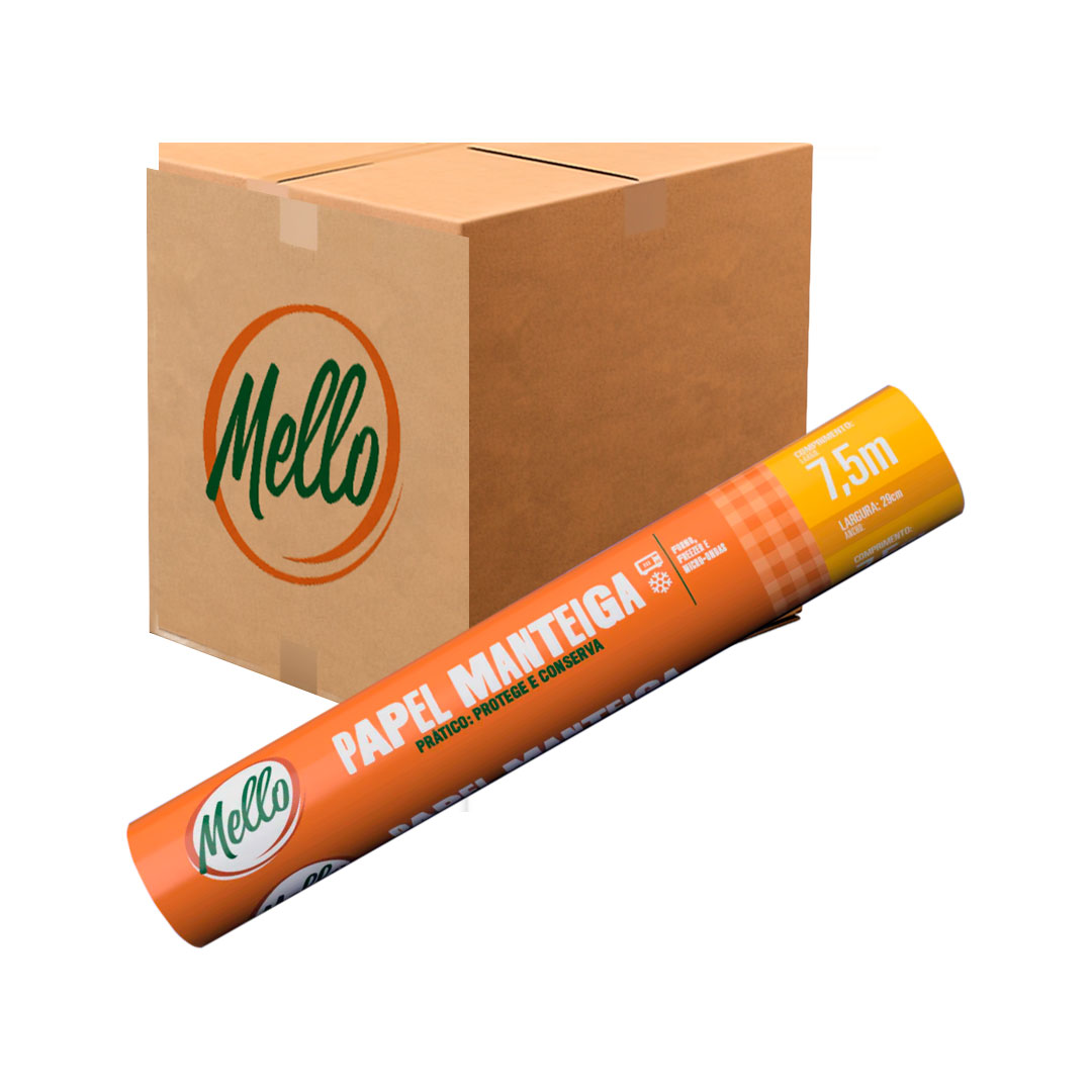Imagem do produto Papel Manteiga Mello 29cmX7,5cm