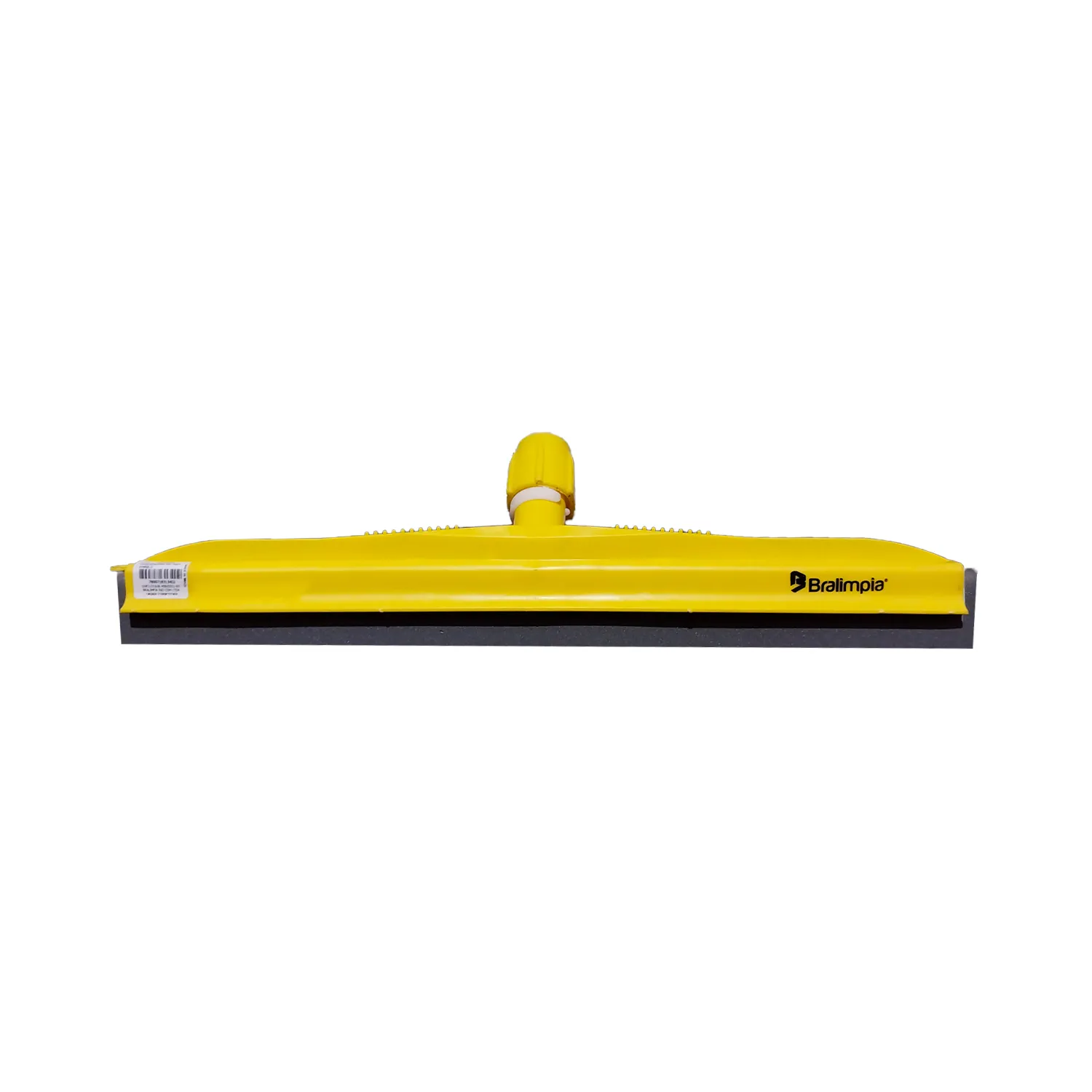 Imagem do produto Rodo Plástico 55cm Borracha Dupla Bralimpia - Amarelo