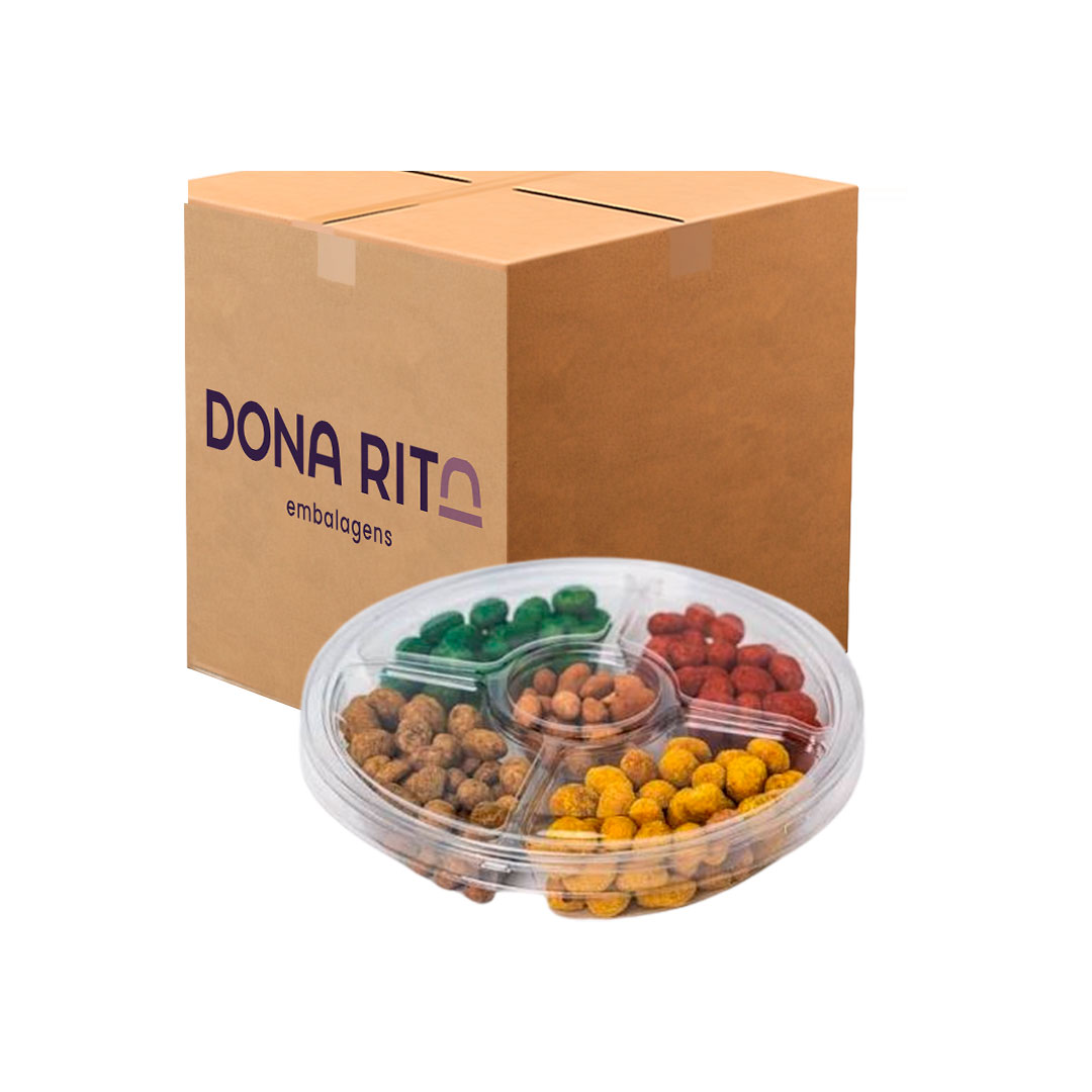 Imagem do produto D 540 Dona Rita Bandeja C/4 Div Cx 100 Un