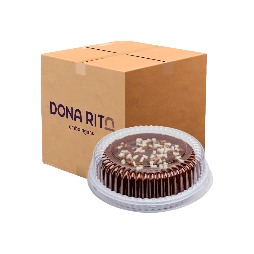Imagem do produto D 35b Roma Dona Rita Torta Baixa Caixa 100 U - Branco