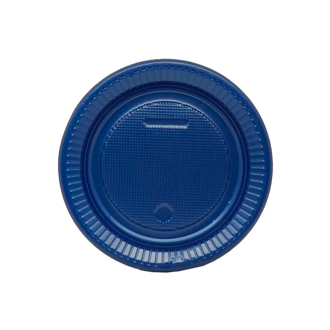 Imagem do produto Prato Plástico Pr 15 50x10 Bello Festa - Azul Petróleo