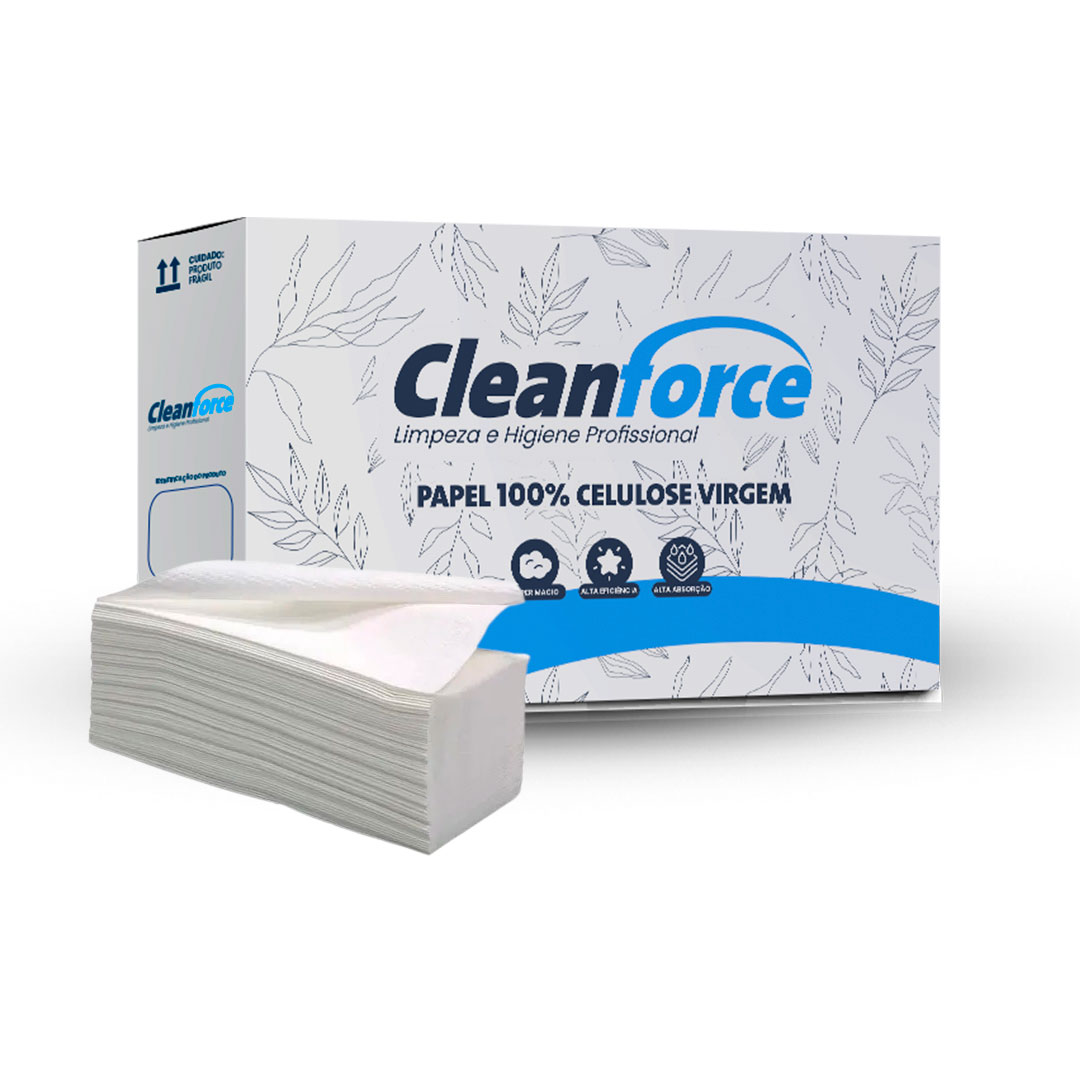 Imagem do produto Interfolha 100% Celulose Cleanforce C/4000