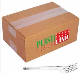 Imagem do produto Garfo Sobr 20X50 Plastilania - Vermelho