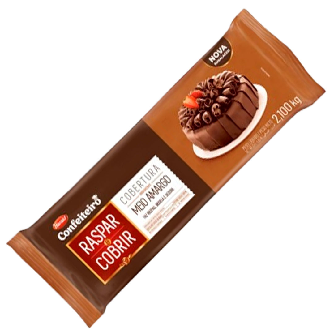 Imagem do produto Cobertura Harald Raspar E Cobrir 2,1Kg - Meio Amargo