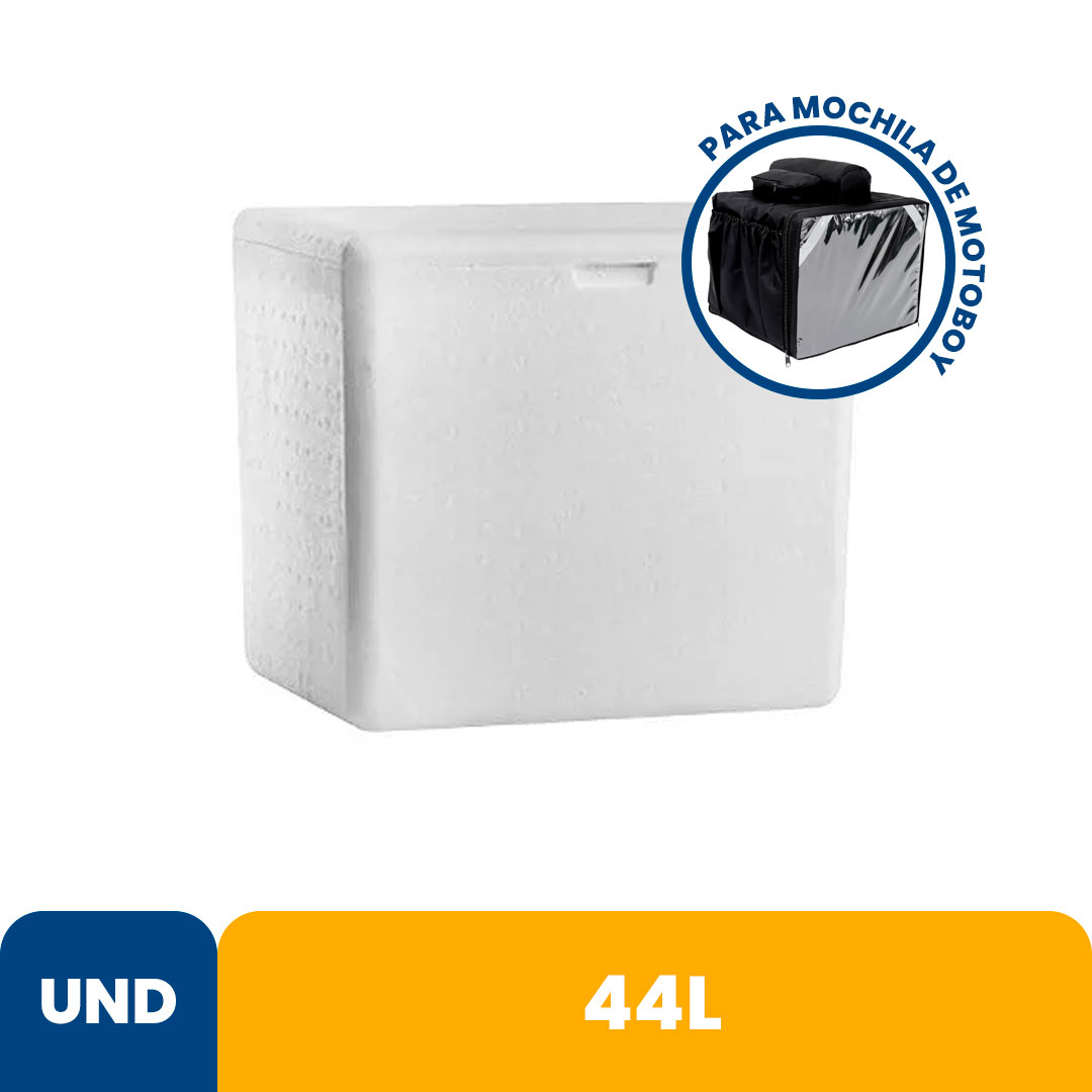 Imagem do produto Caixa Térmica Isopor 44l Knauf - Mochila Motoboy