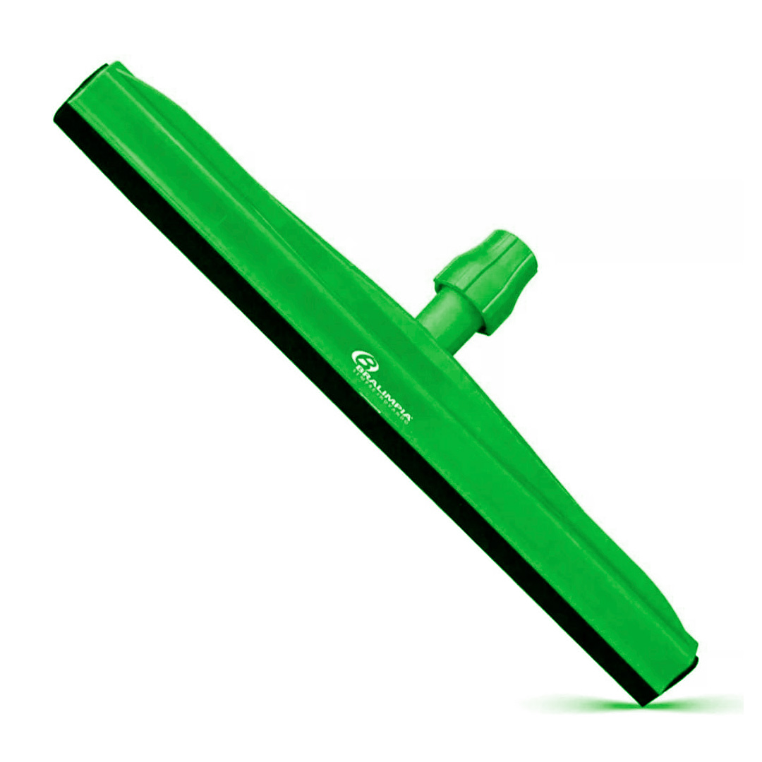 Imagem do produto Rodo Plástico 45cm Borracha Dupla Bralimpia - Verde