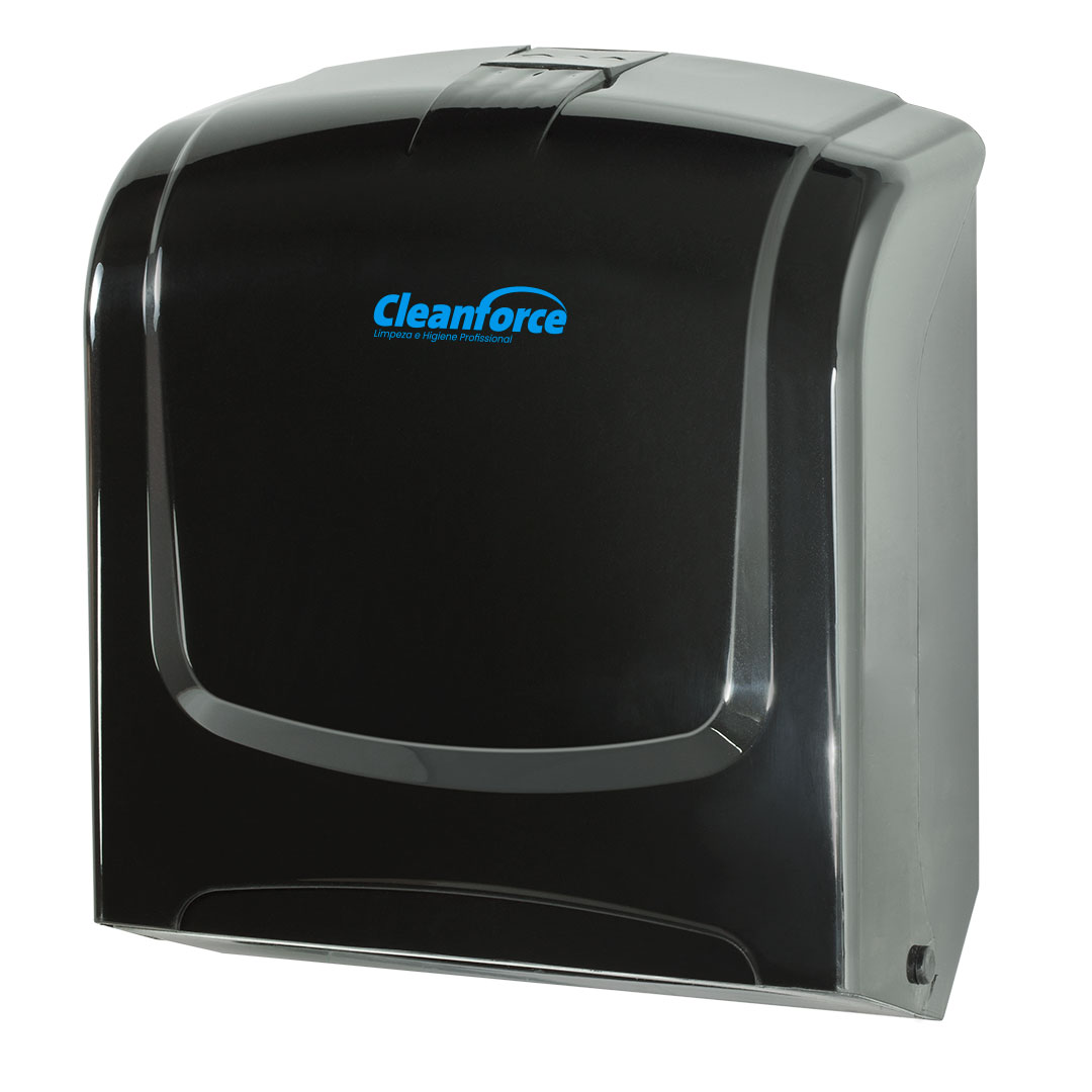 Imagem do produto Toalheiro Interfolha Em Pp Cleanforce - Preto